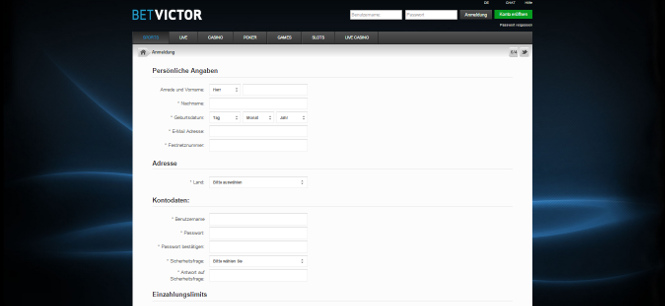 screenshot_betvictor-anmeldung