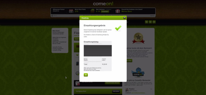 screenshot_comeon-einzahlungsbestaetigung